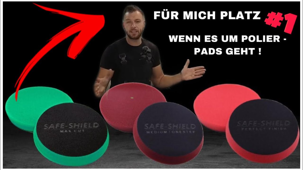 Diese Pads EMPFEHLE Ich um dein Auto zu polieren // Lackaufbereitung Mercedes C-KLASSE