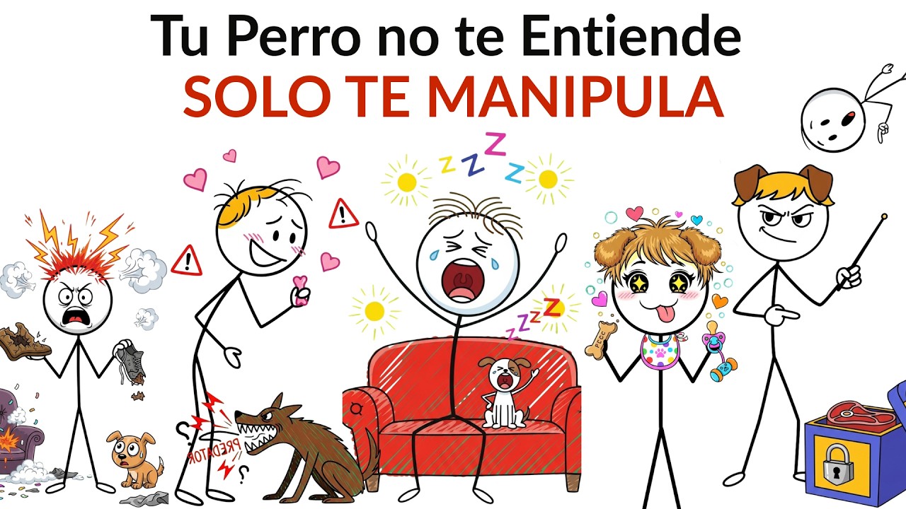 Tu perro no te entiende, te manipula emocionalmente