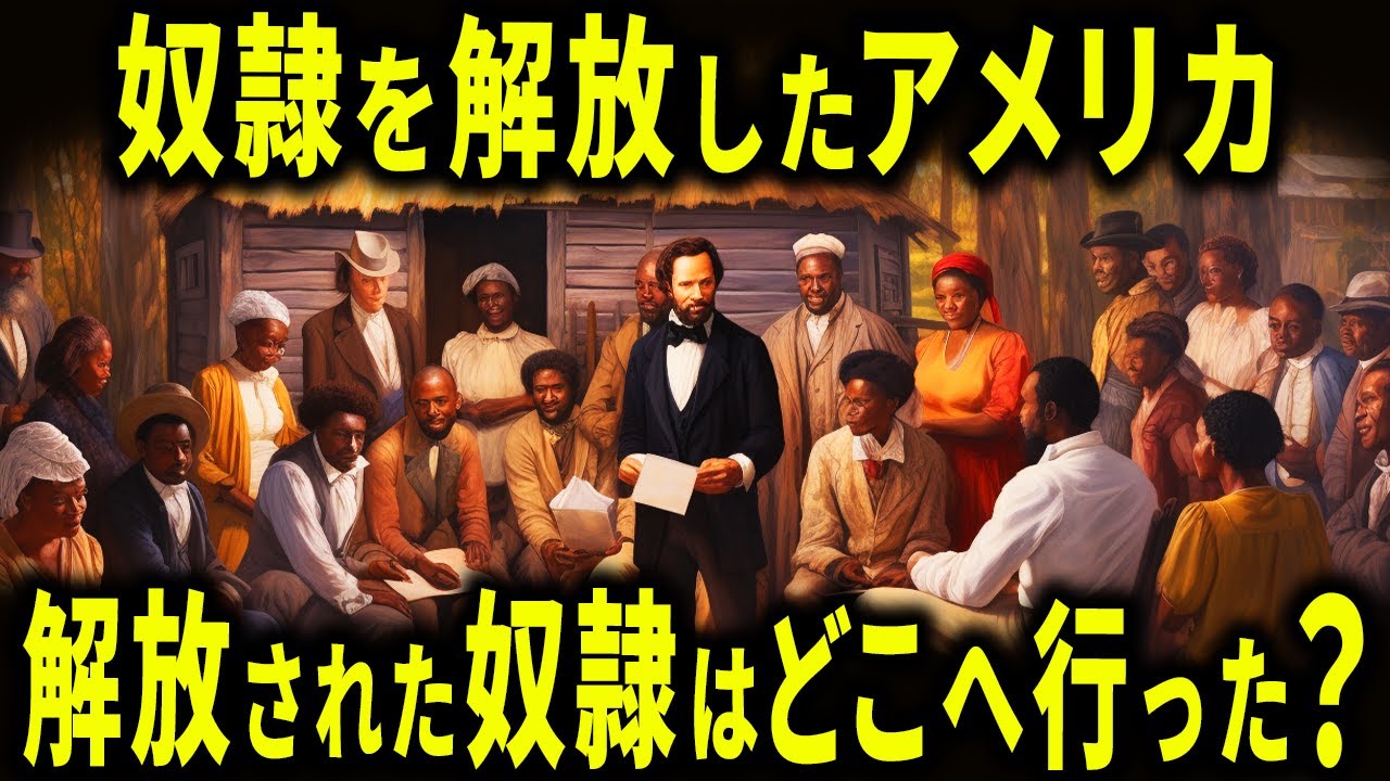 奴隷を解放した直後、アメリカで何が起こったのか？【歴史解説】