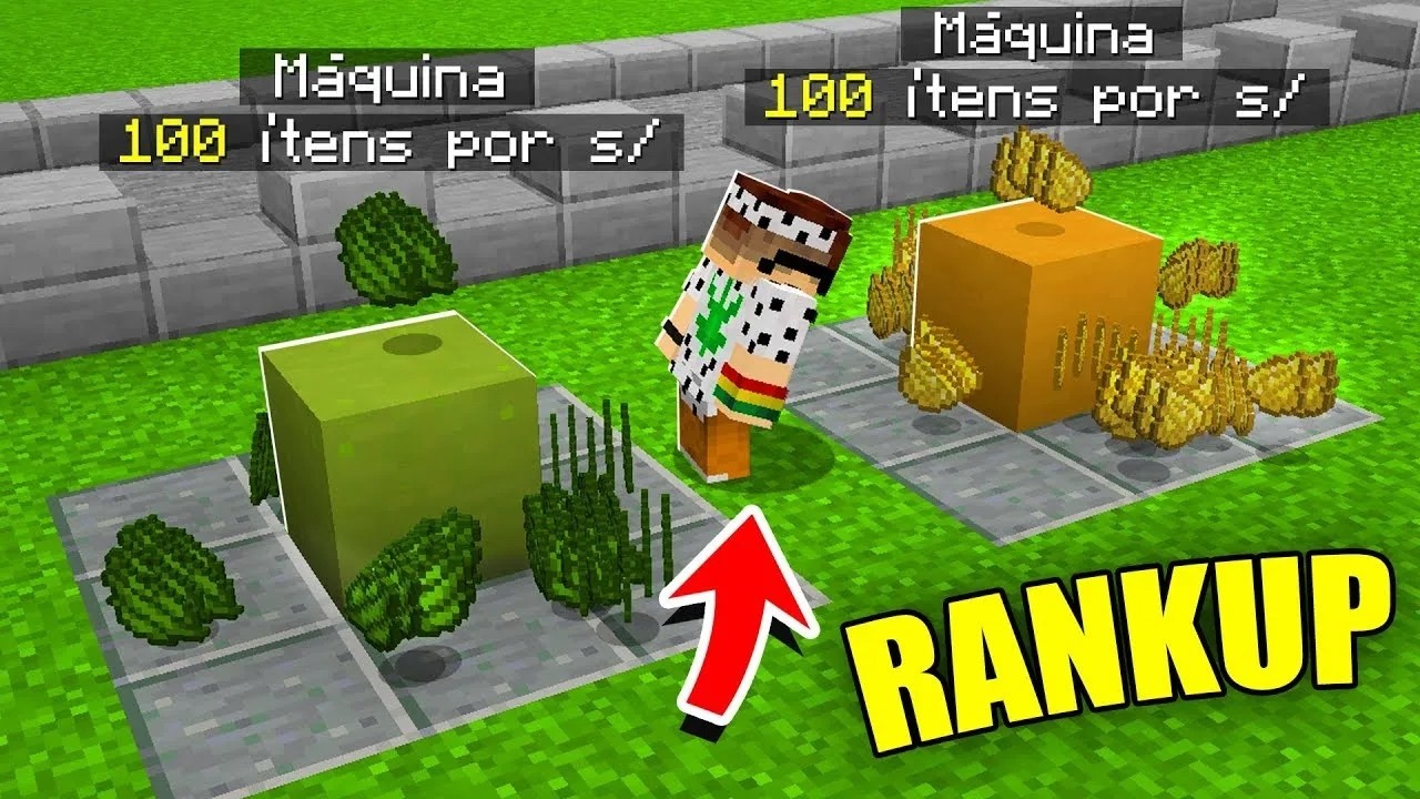 ⛏️SERVIDOR RANKUP OP COM MAQUINAS! (INAUGURA&Ccedil;&Atilde;O!!!)