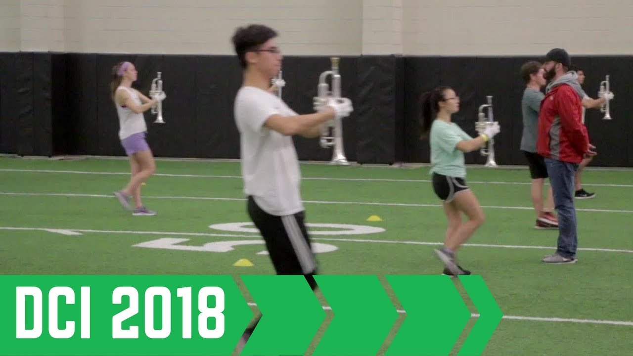 Santa Clara Vanguard 2018: March Camp Visual Rehearsal