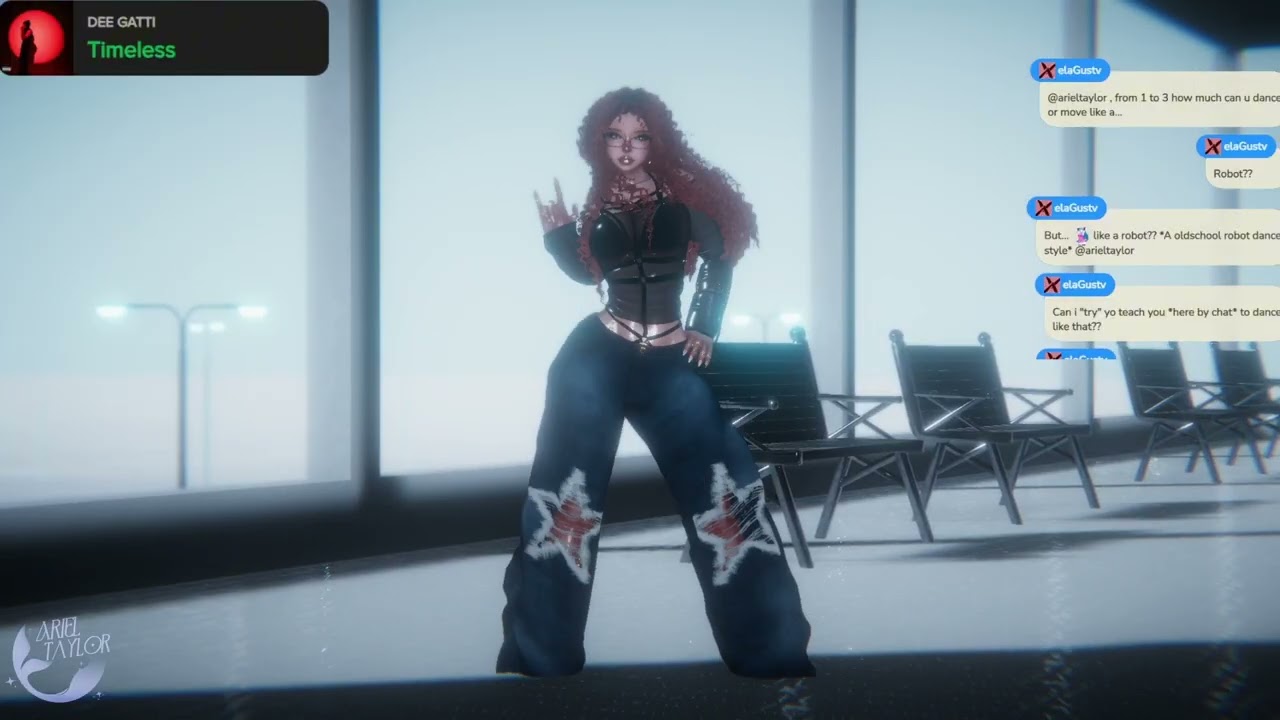 How I Freestyle in VR to Timeless - Dee Gatti (Dance POV)