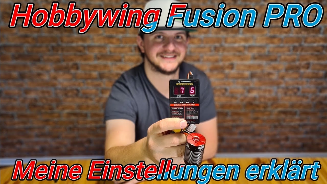 Fusion Pro 2300KV einstellen [Meine Einstellungen erklärt]