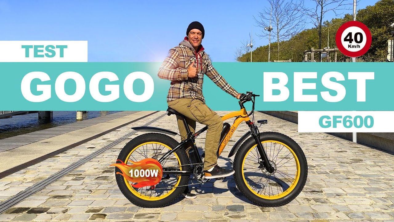 Vélo FAT BIKE électrique PAS CHER en test, GOGOBEST GF600