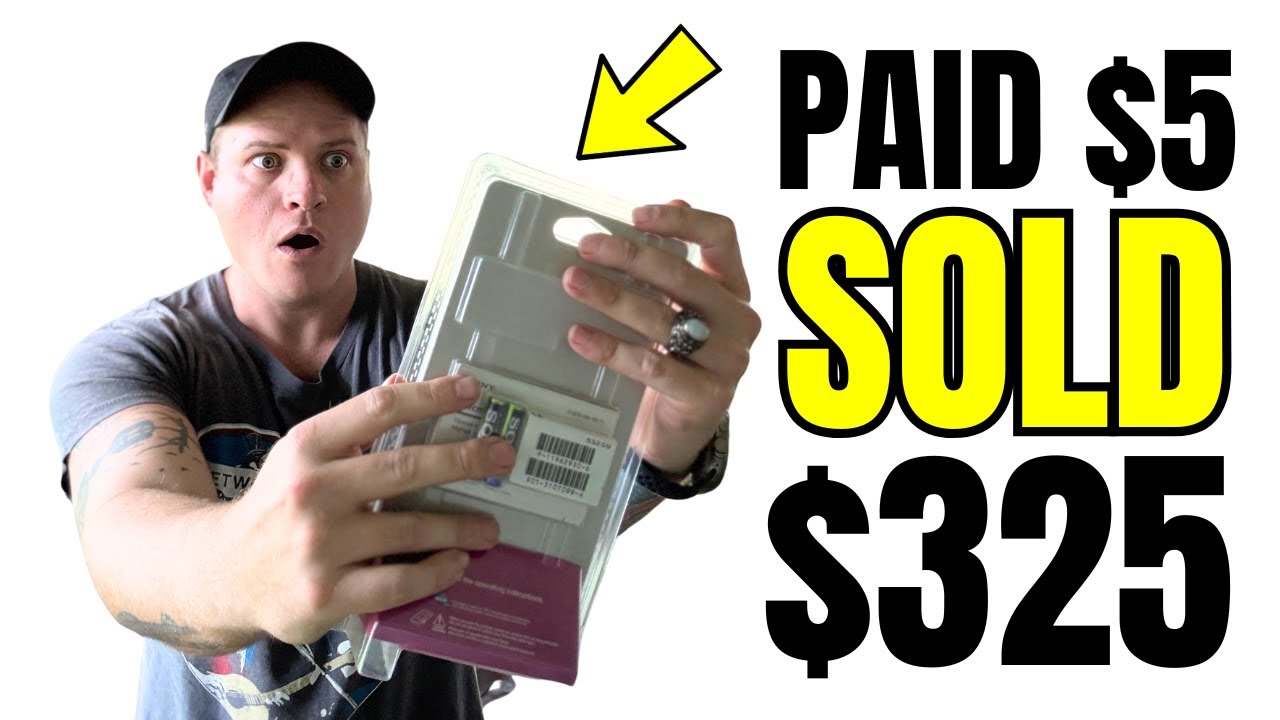 We Turned $5 Into $325 on eBay! | Flip Challenge Day 2 💸