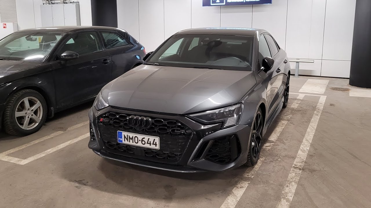 Luxury car awesomeness at Helsinki-Vantaa airport, Finland