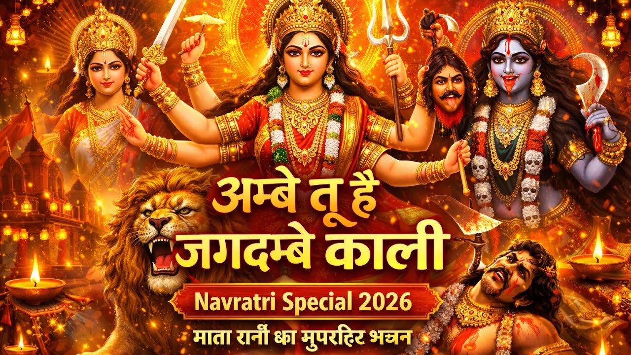 अम्बे तू है जगदम्बे काली | Navratri Special 2026 | माता रानी का सुपरहिट भजन | जय माता दी