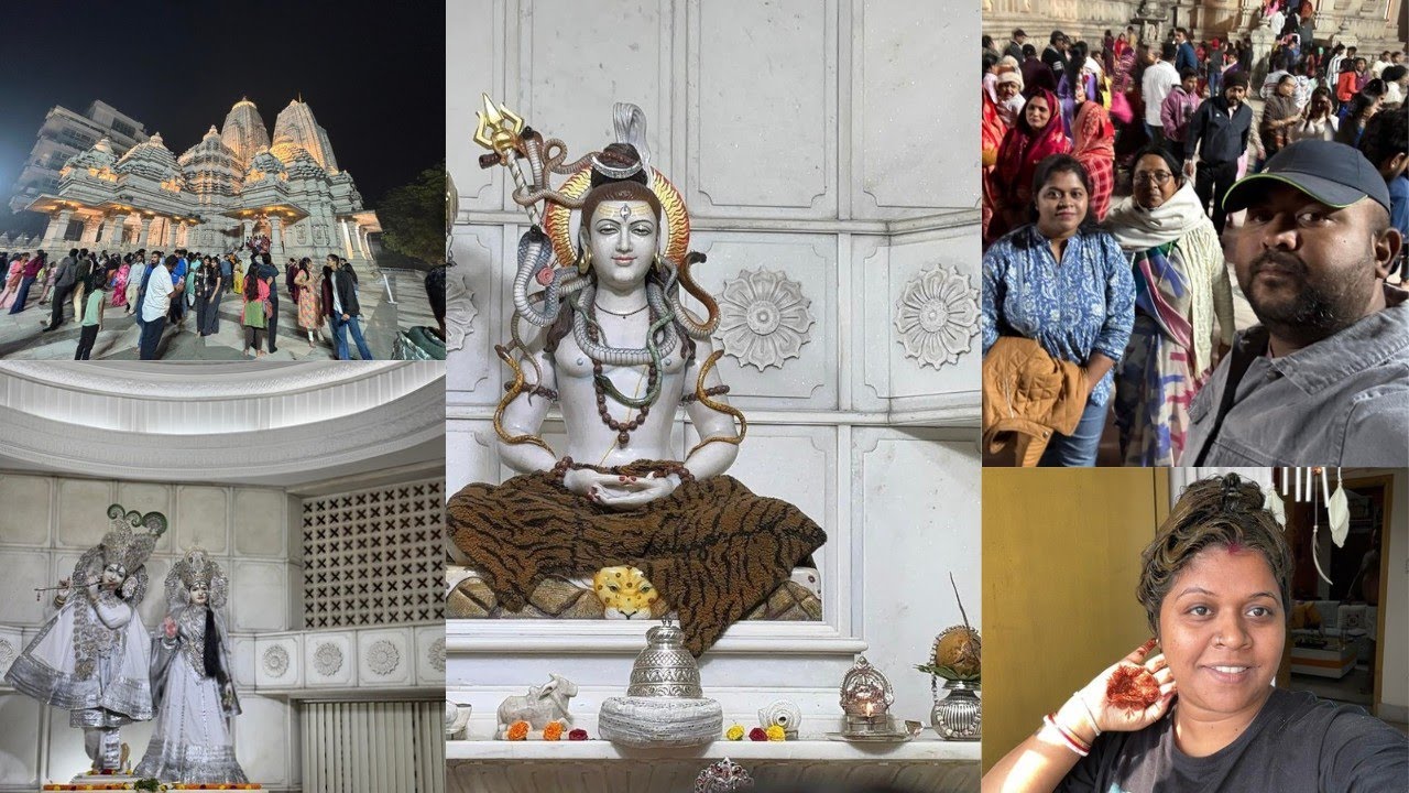 ইংরেজি বছরের প্রথমদিন ভোলা মহেশ্বর র রাধা মাধব এর নাম নিয়ে শুরু হলো 🙏🛕