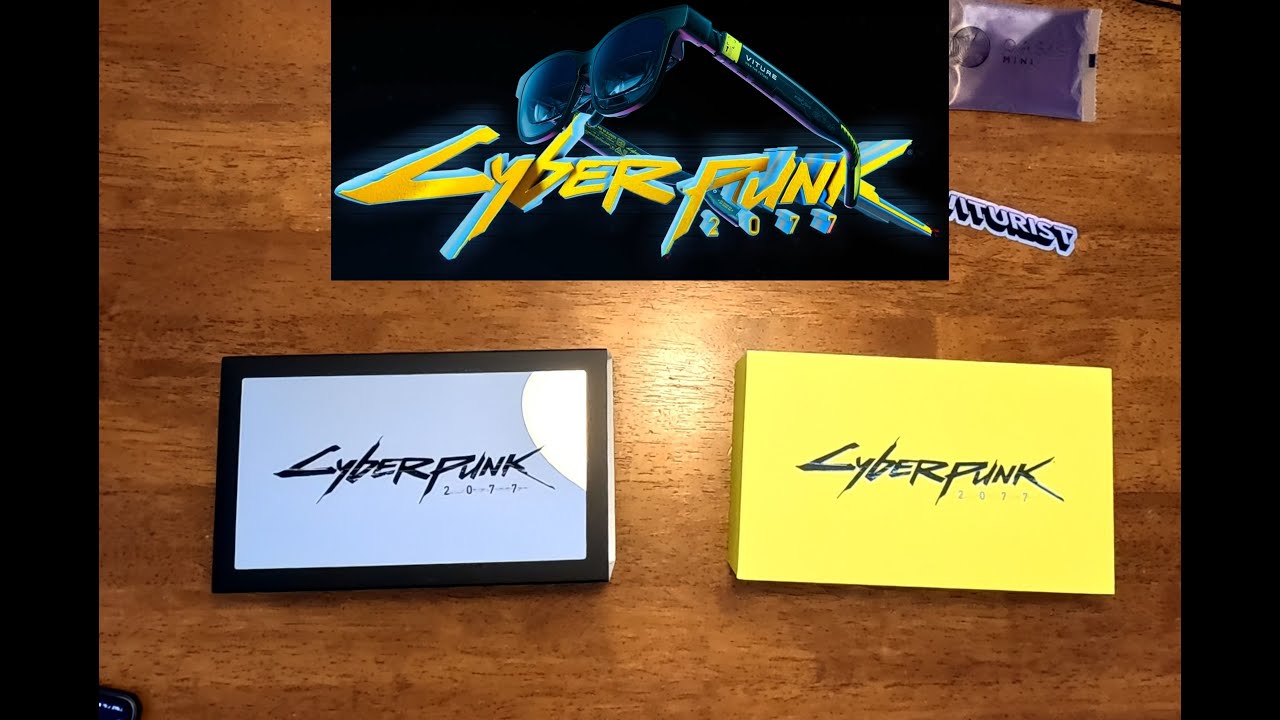 Viture Cyberpunk 2077 XR Glasses Unboxing