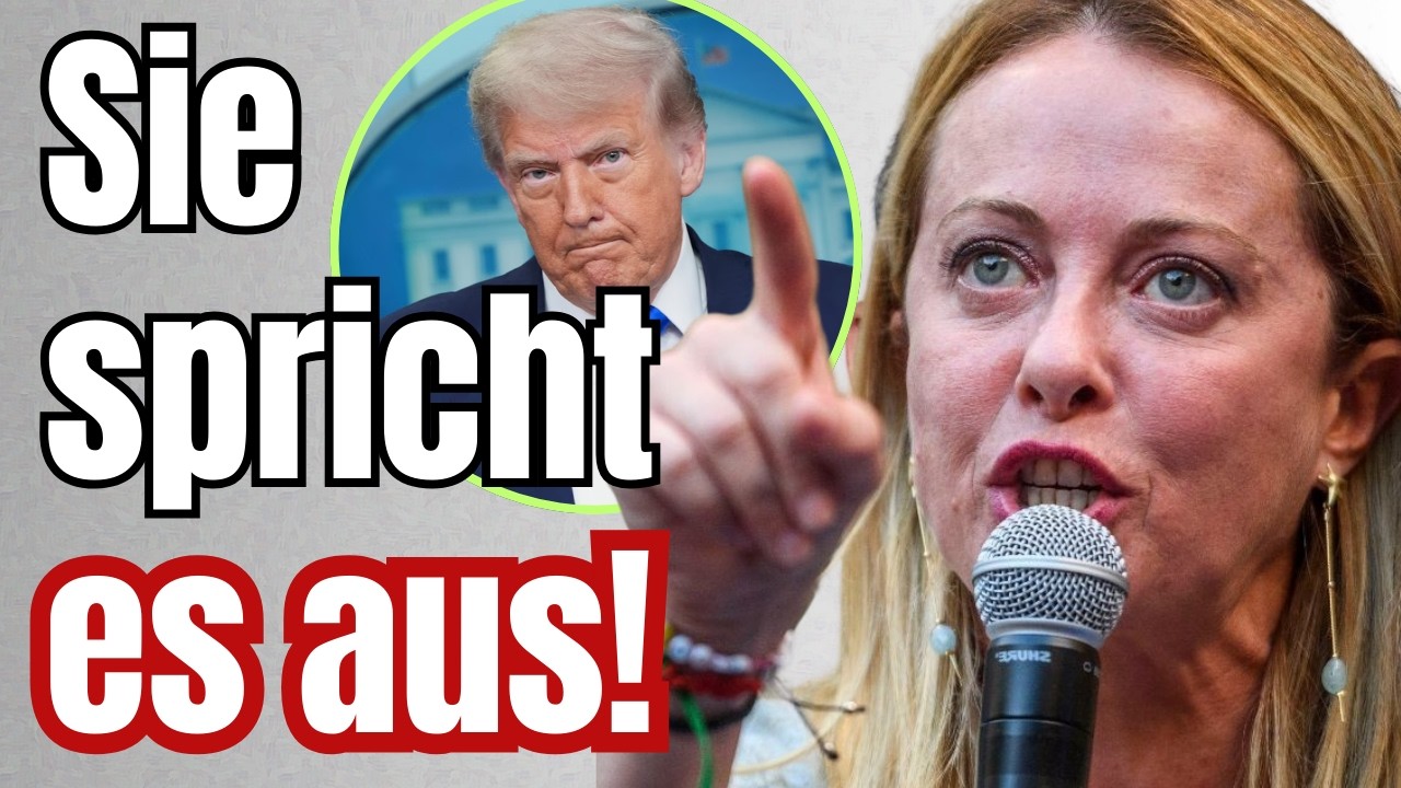 PAUKENSCHLAG! Meloni reisst der Geduldsfaden!