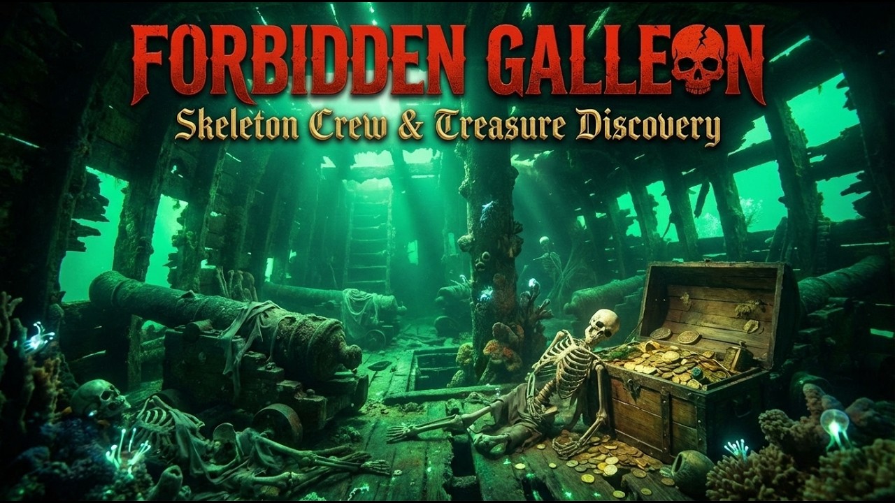 Inside the Forbidden Galleon: Skeleton Crew & Treasure Chest Discovery (Full Documentary)