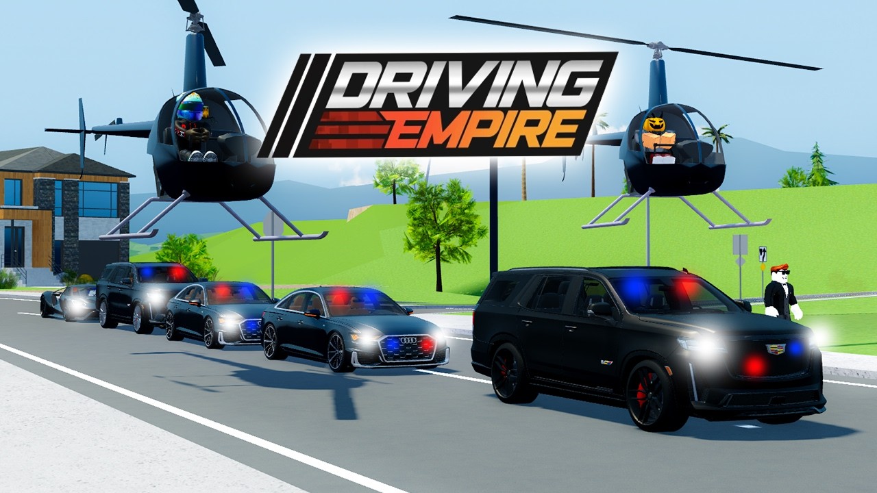 Эпический президентский кортеж в Driving Empire!