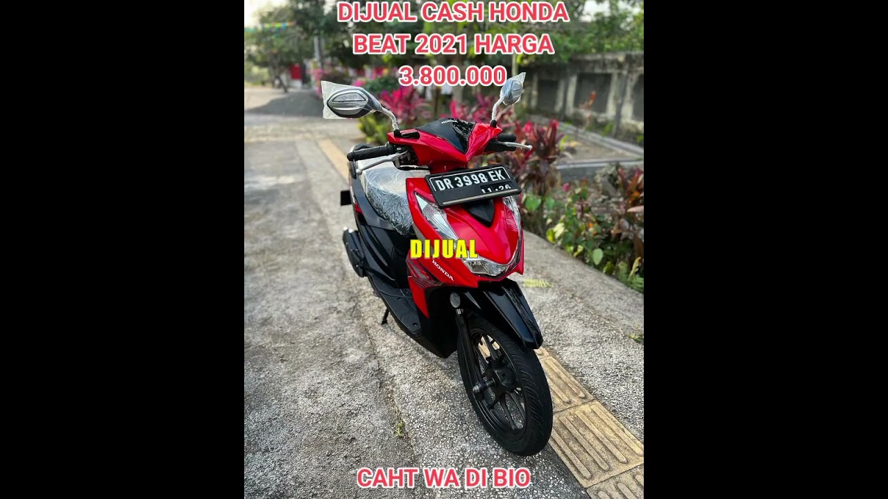 HONDA BEAT TAHUN 2021 minat caht wa 0887435722835