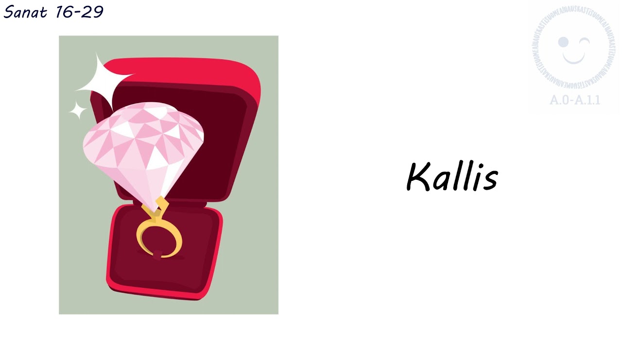 Videosanat 16-29.Perustaso A0-A1.1. Прилагательные