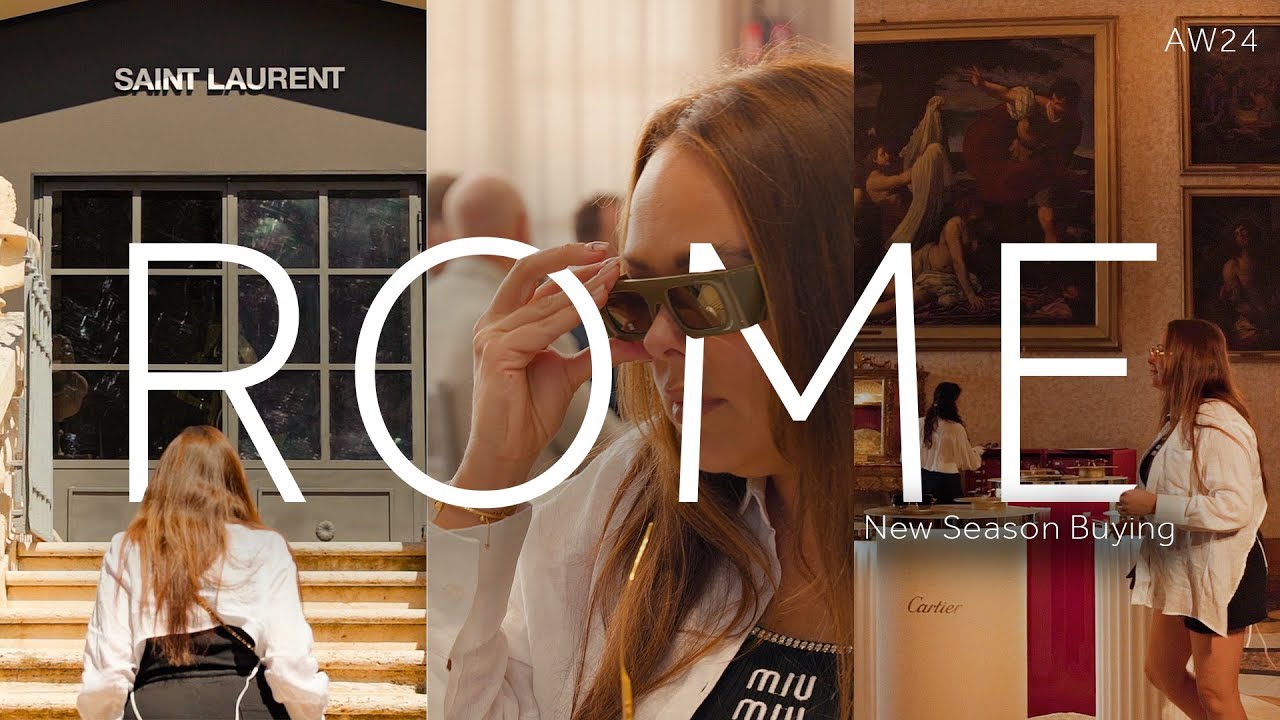 NEW SEASON BUYING IN ROME! Ft. Cartier, Gucci, Bottega Veneta, YSL, Chloe & more.
