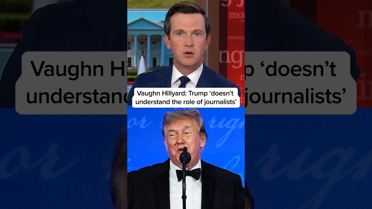 Vaughn Hillyard: Trump &lsquo;doesn&rsquo;t understand the role of journalists&rsquo;