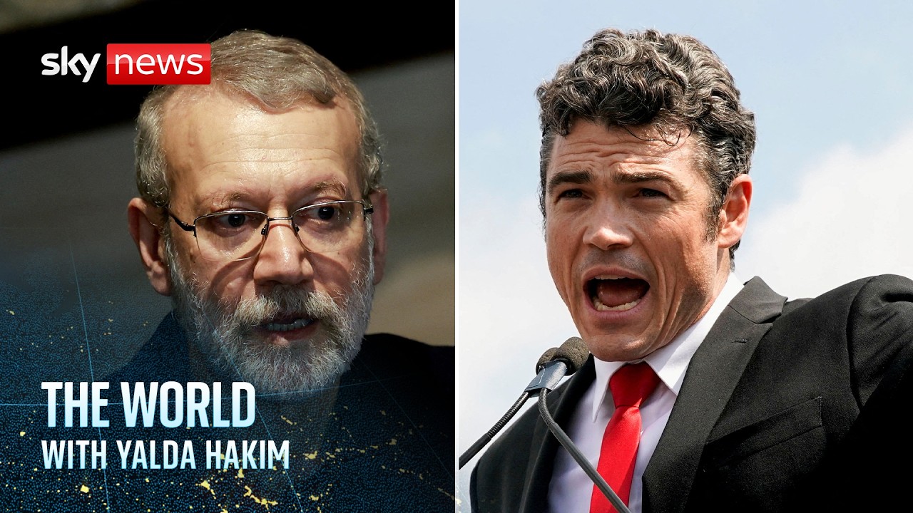Iran's security chief killed in strikes - as senior US official quits | The World with Yalda Hakim