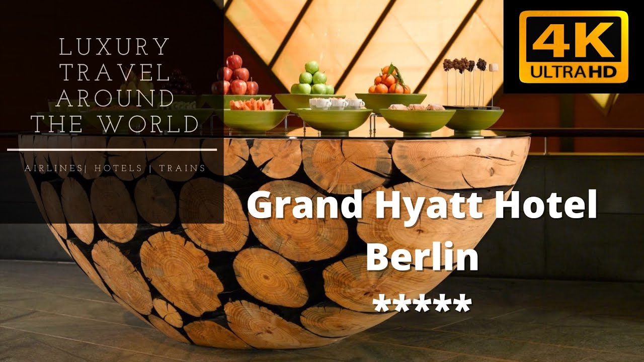 Berlin Grand Hyatt Hotel - Full Tour in 4K! The best Hotel in the city?