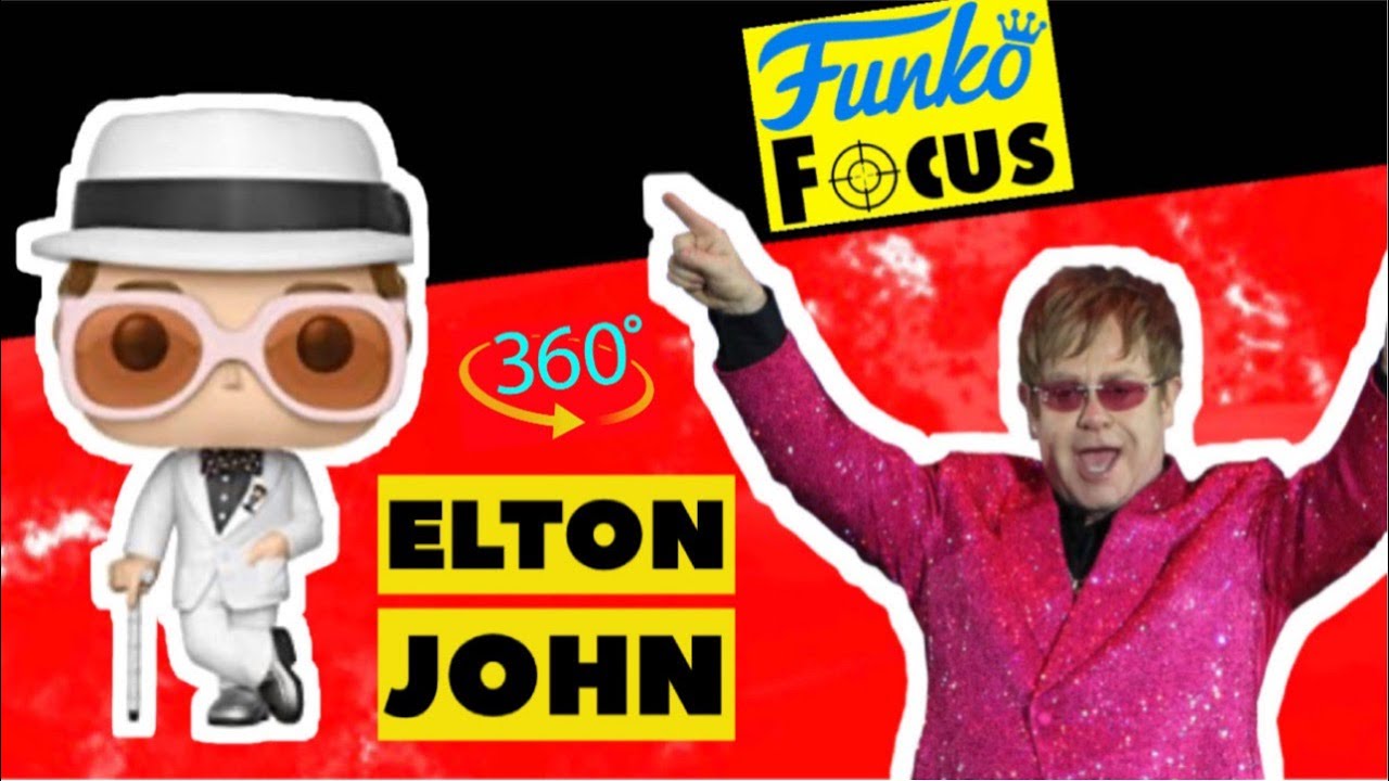 Elton John - Greatest Hits Funko Pop Rocks Vinyl Figure #62 // Funko Focus 360 Review