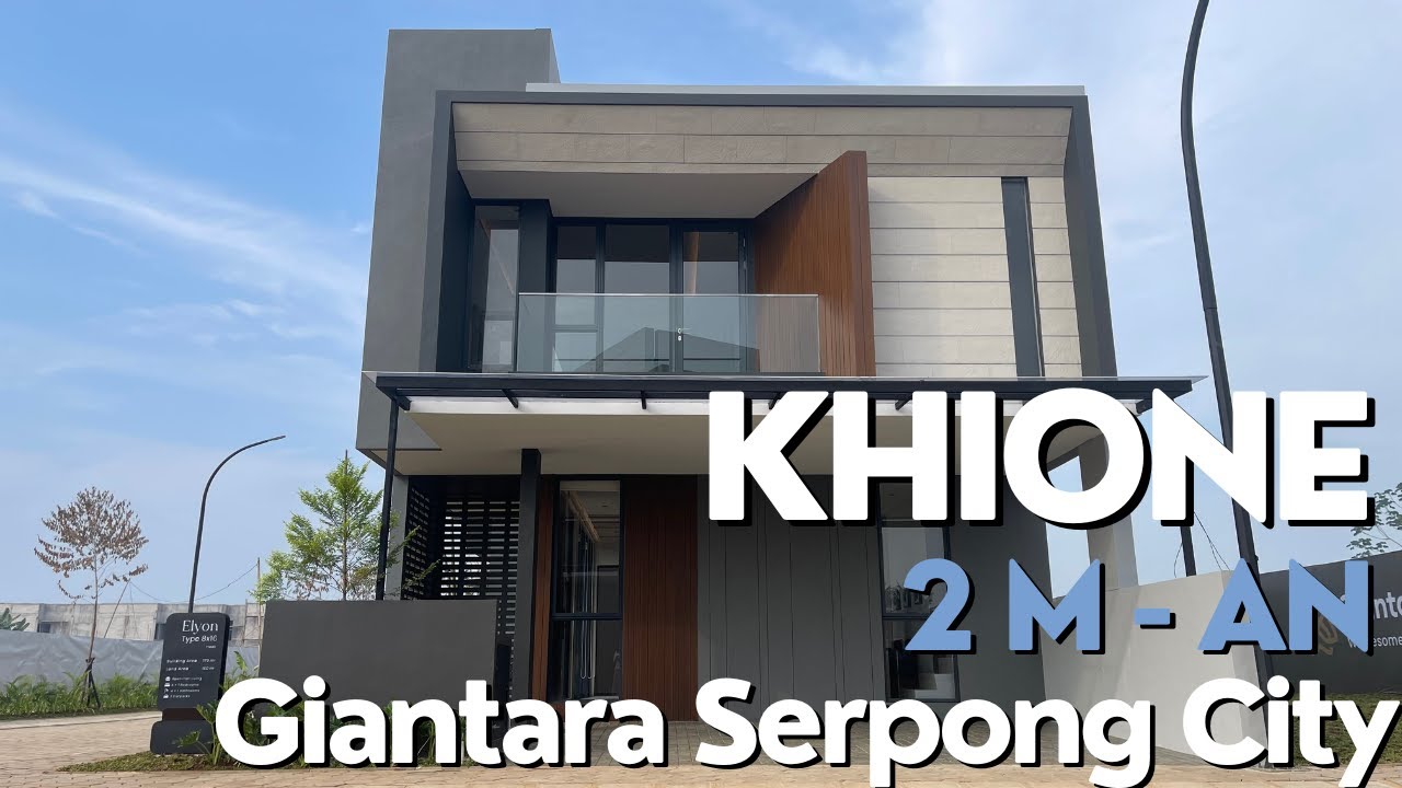 Cluster Khione I 10 menit ke Tol dan CBD barat BSD I Giantara Serpong City I Start 2,5M an I