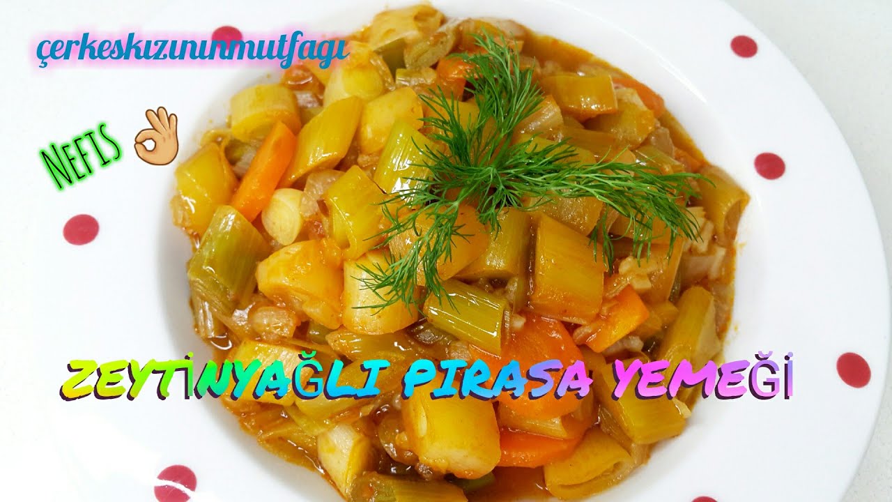 ✔AMA BUKADAR LEZZETLİ OLUNMAZKİ!!😋 TÜM DETAYLARIYLA YAPIMI PRATİK 👌 ZEYTİNYAĞLI PIRASA YEMEĞİ TARİFİ