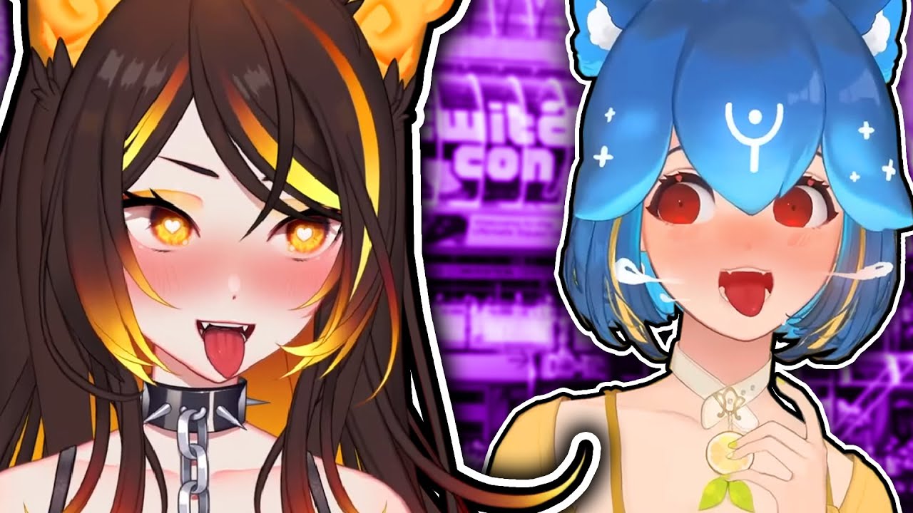 I Kissed SO MANY VTubers At TwitchCon 😏【VTuber】