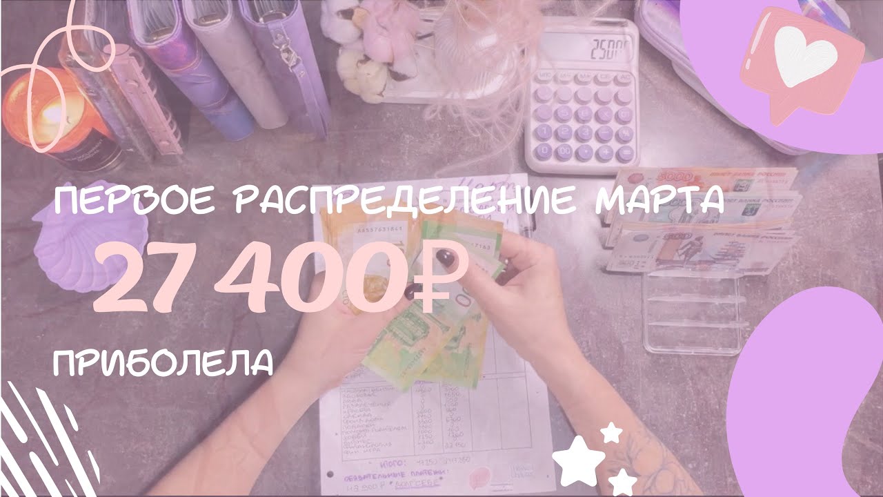 #27 распределение доходов по системе конвертов•пособие