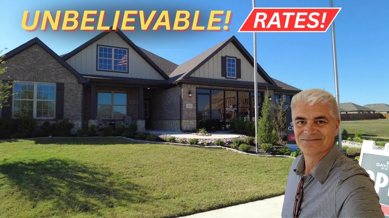 💰“You Won’t Believe These Low Rates! Davidson Homes in Josephine, TX Tour”