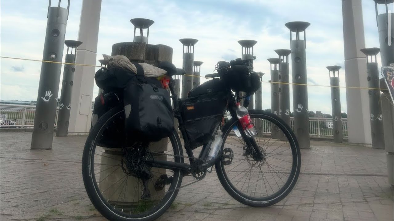 Bike Touring The Ohio to Erie Trail (Cleveland Oh - Cincinnati Ohio )330 Miles across Ohio