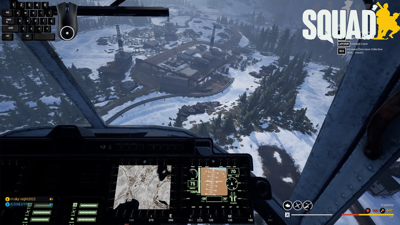 [SQUAD] - 1.6K hour heli pilot hot drops the BEST squad leaders!