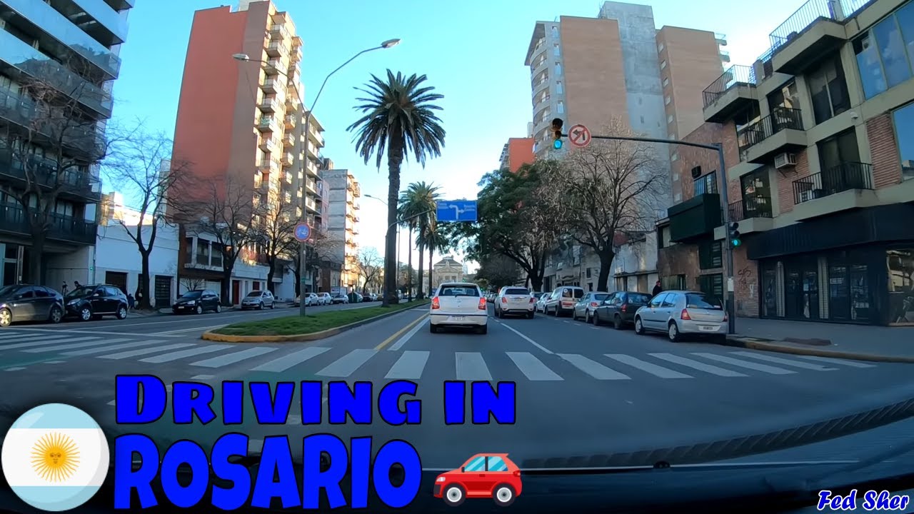 Driving in Rosario (Roque Sáenz Peña → Ludueña)