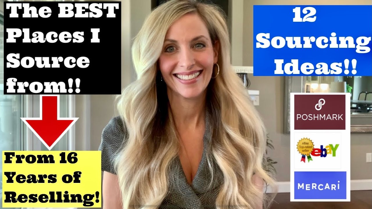 Where to Buy Inventory to Resell for profit. EBay Poshmark Mercari & Amazon How I Find Items to Sell
