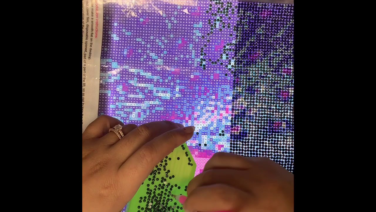 Peacock Diamond Painting In 4 Minutes! 6,561 Diamonds into 1 Beautiful Piece