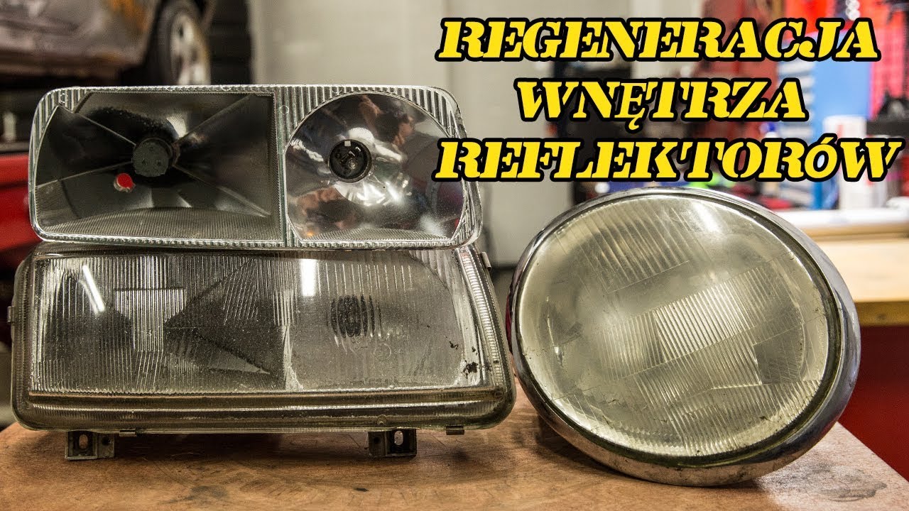 Regeneracja wnętrza reflektora