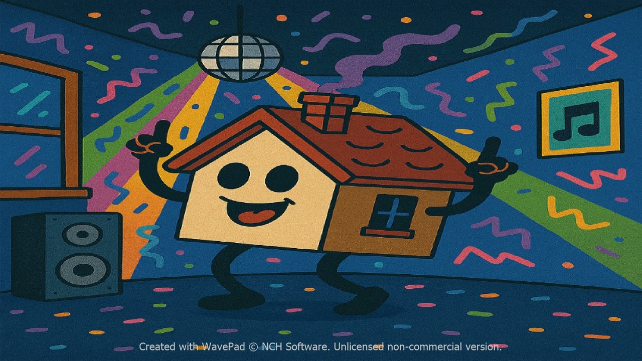 Housey House in the House - MP4 Version (Remixed) #music #improvised #alternative