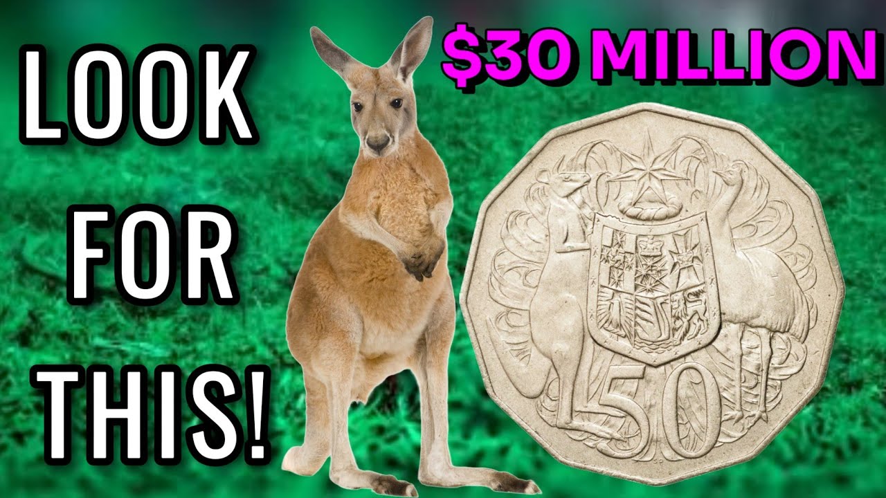 Rare Australian 50 Cent Coins Worth Big Money 1981, 1983 & 1984 Queen Elizabeth II Coins