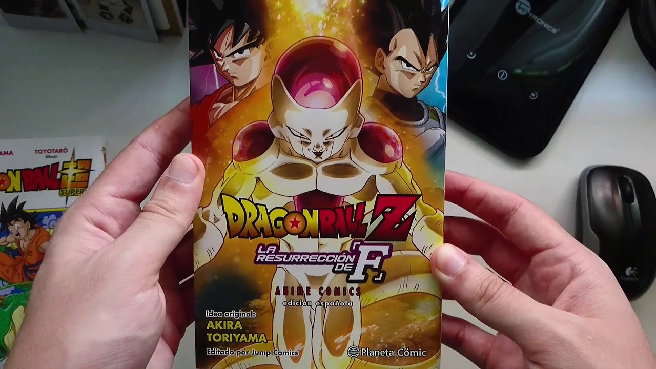 Unboxing Dragon Ball Super Tomo 1 y Anime Comic Resurrección de F