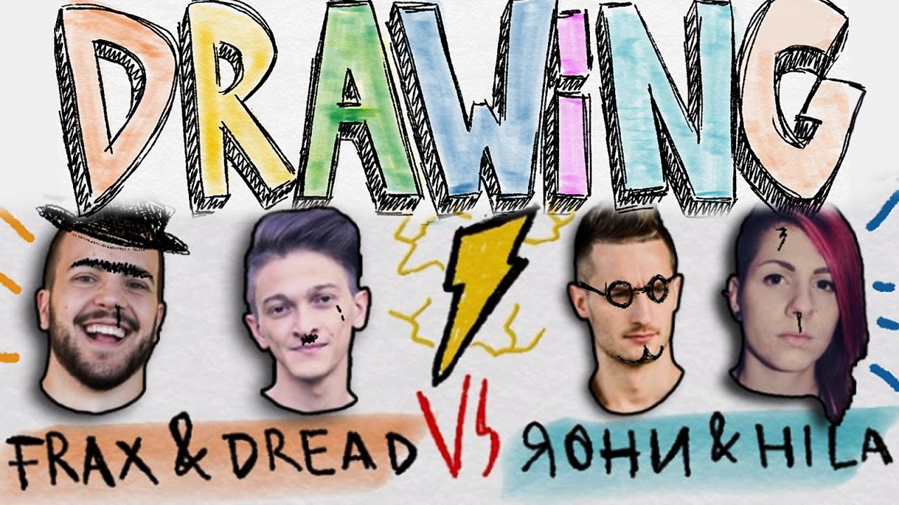 DRAWING CHALLENGE | Frax & Dread VS Rohn & Hila