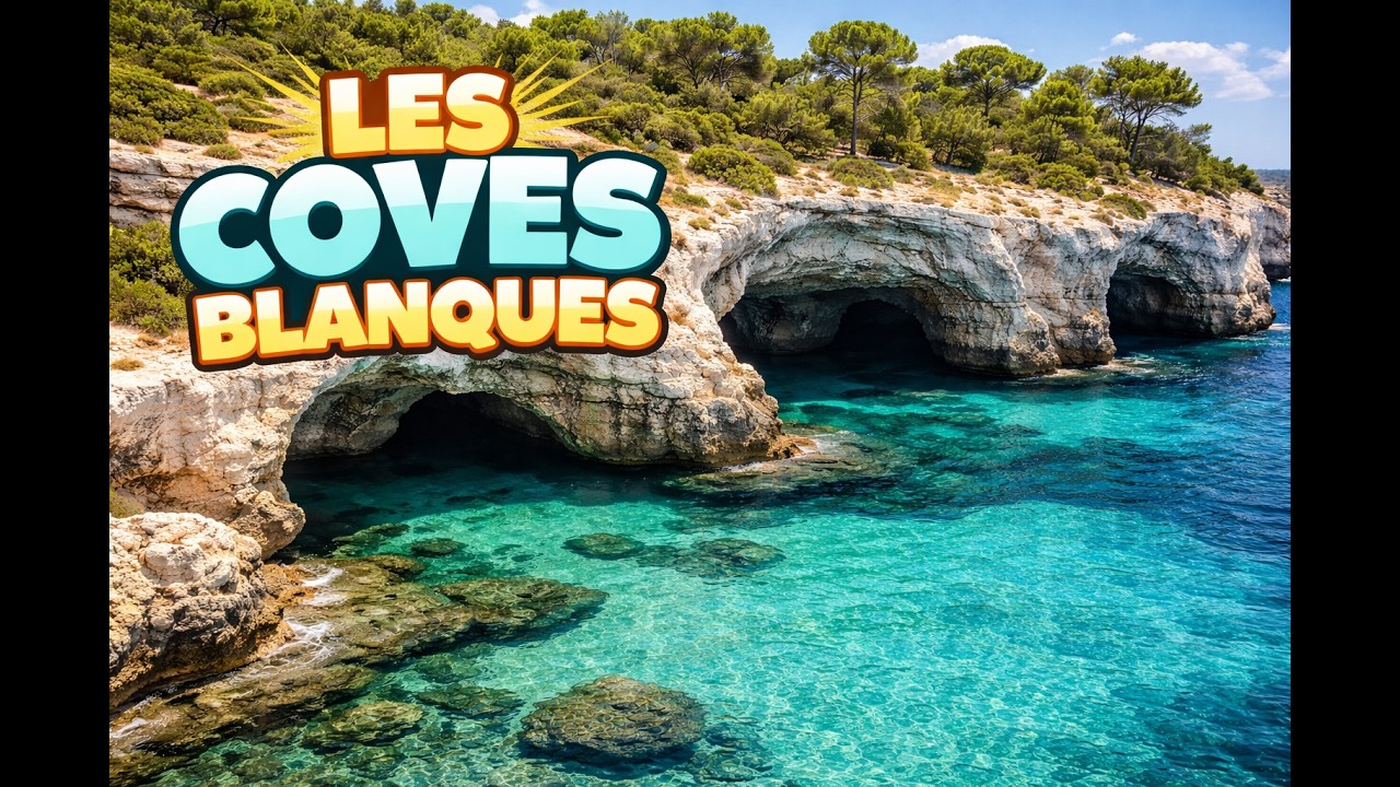 Les Coves Blanques Mallorca 🇪🇸 | Cuevas Blancas Secretas con Agua Turquesa 💎