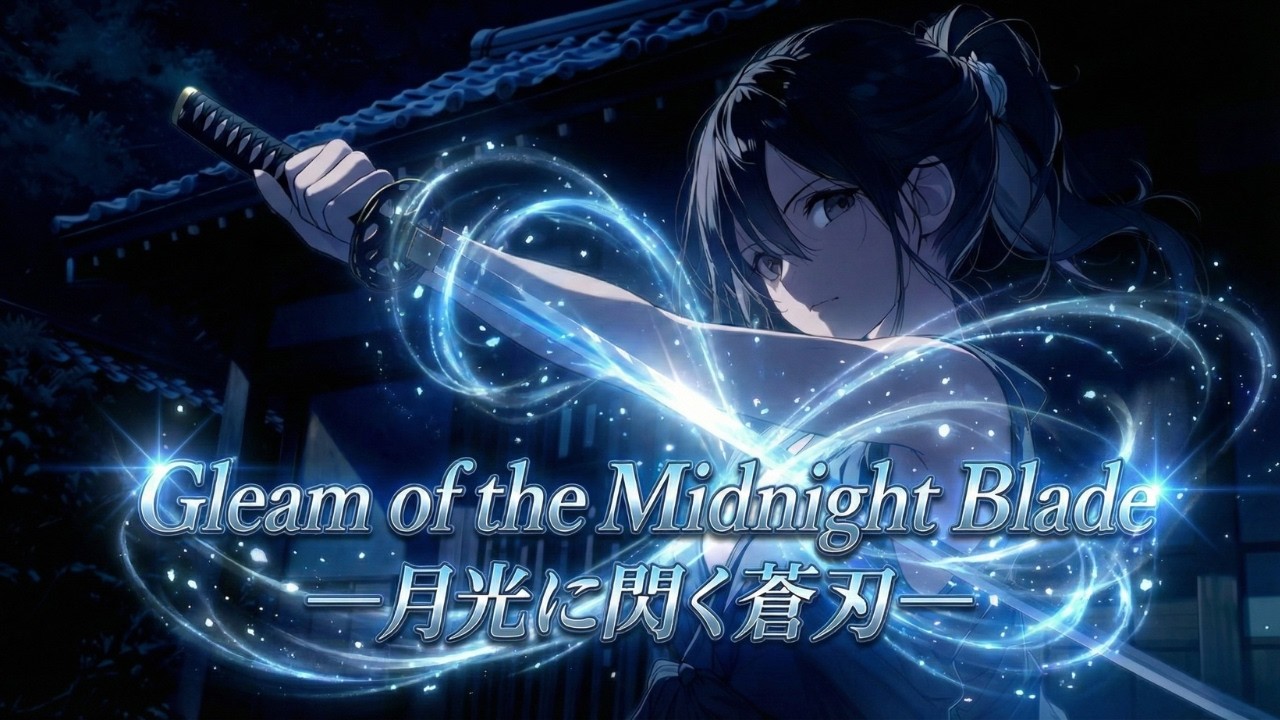 【Playlist】Gleam of the Midnight Blade —月光に閃く蒼刃—｜Anime OP × Japanese Cinematic × Orchestral｜