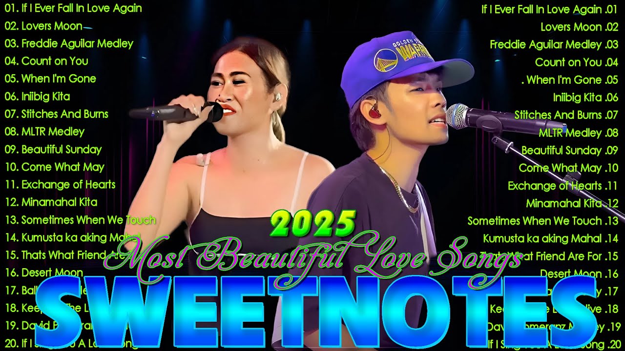 SWEETNOTES Nonstop 2025✨Romantic OPM Top Hits 2025✨New OPM Top Hits Playlist 2025 #Sweetnotes