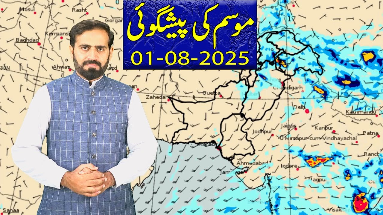 Daily National Weather Forecast | 01-08-2025