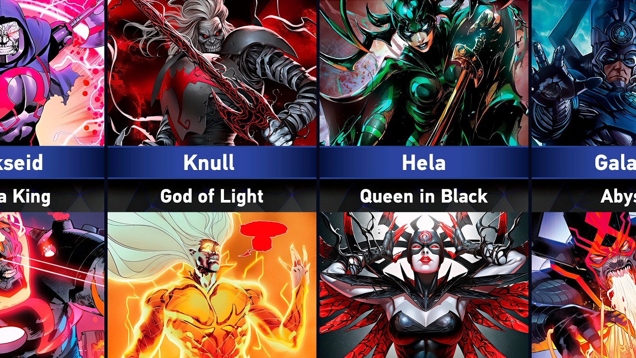 Marvel & DC Villains and Their New Strongest Versions