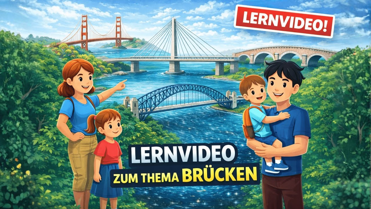 Lernvideo: Brücken 🌉- HSU Grundschule