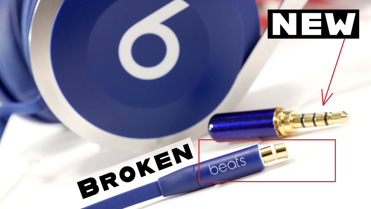 Beats By Dre EP Broken 3.5mm Plug FIX DIY