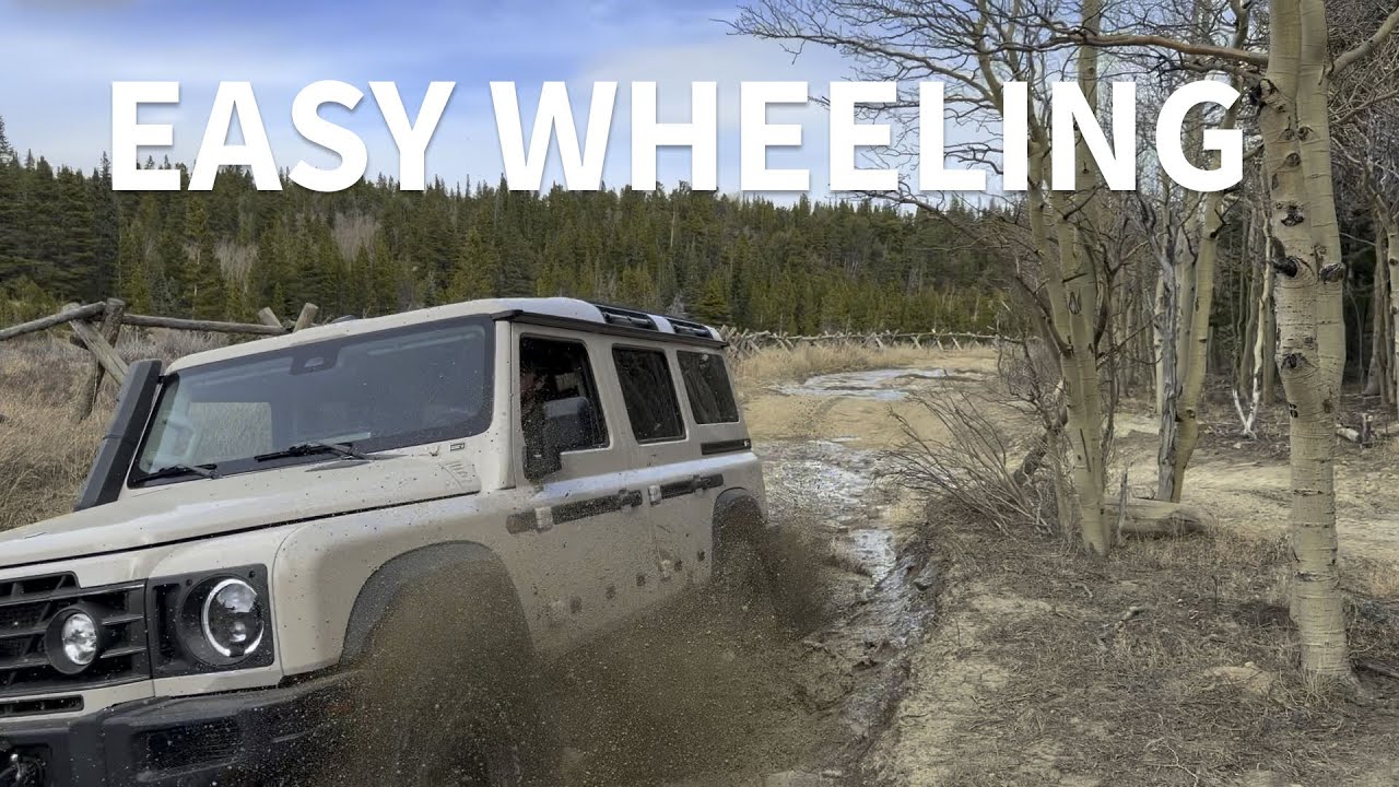Pennsylvania Gulch and Caribou 4WD Trail in a Grenadier Trialmaster