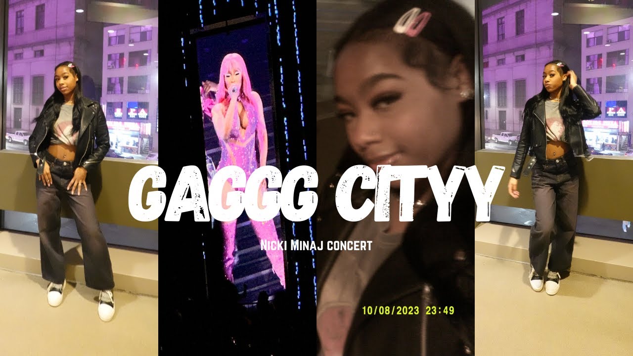 NICKI MINAJ CONCERT! || GAG CITY + HAIR + NAILS + FRIEND´S BDAY!