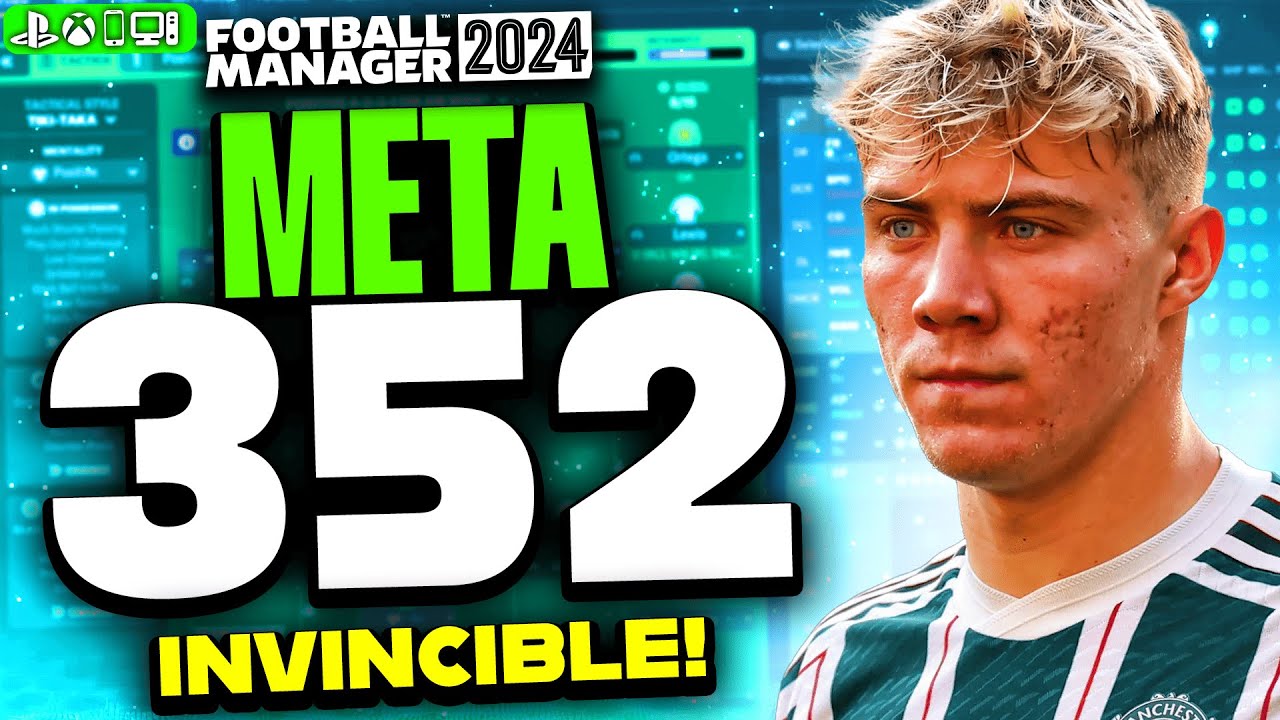 *Новая* тактика META 352 FM24! | Процент побед 98%! | Лучшие тактики FM24!