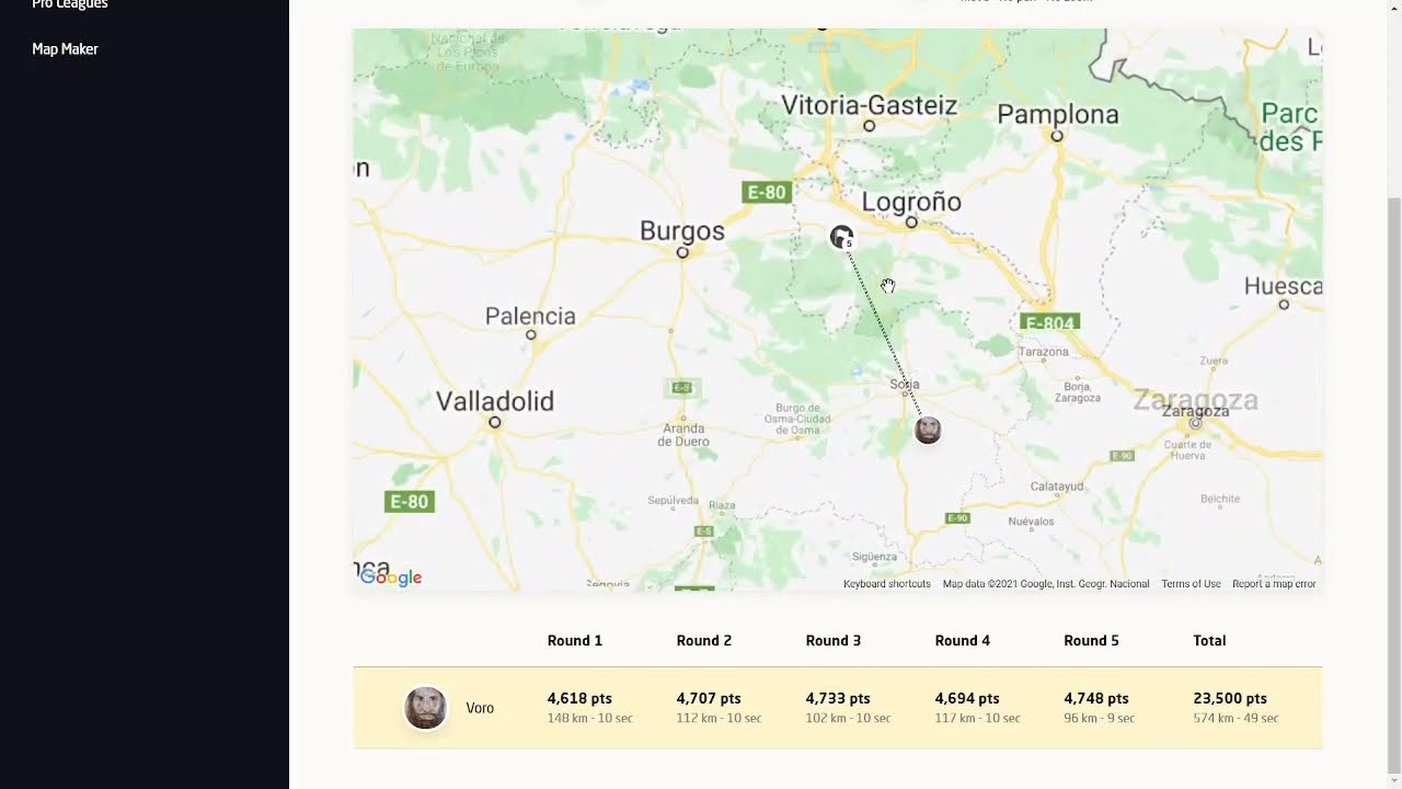 GeoGuessr (10s NMPZ) Solo High Score | 23,500 pts