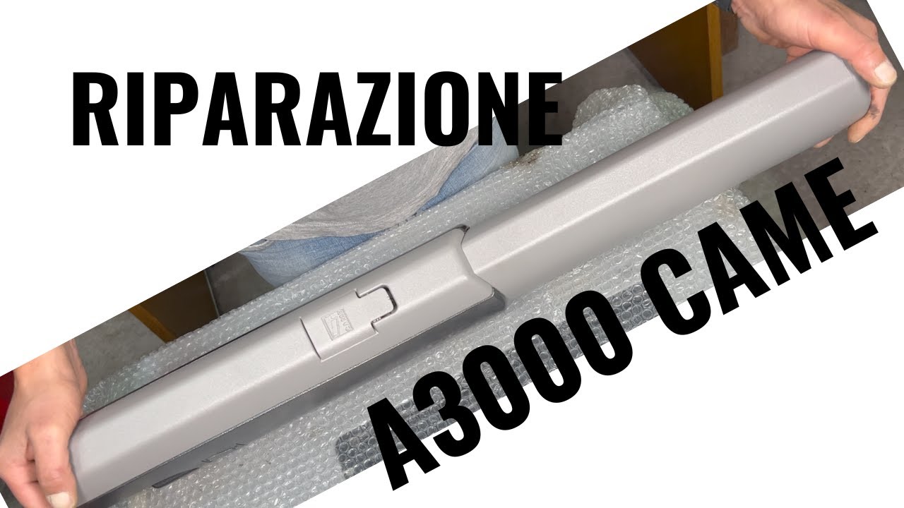 A3000 CAME Riparazione con sostituzione giunto di trasmissione